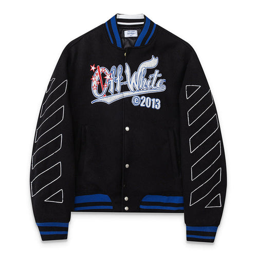 OFF WHITE Logo-Embroidered Jacket