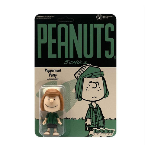 Peanuts Reaction Wave 3 Action Figure - Camp Peppermint Patty
