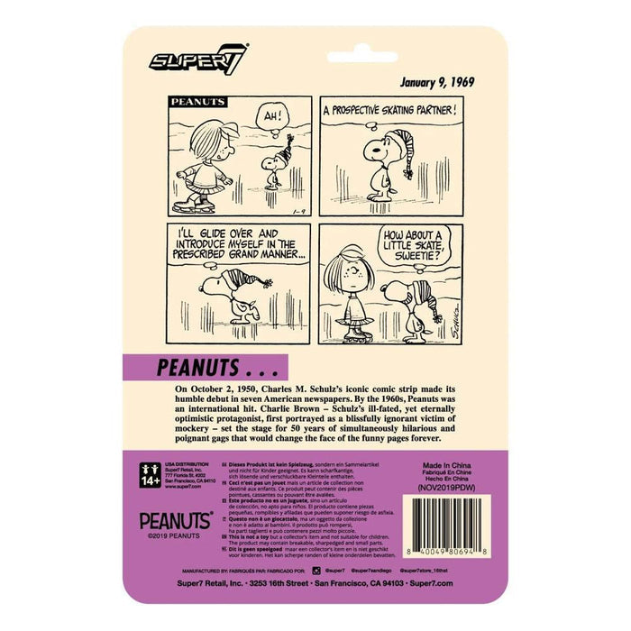 Peanuts Wave 2 Reaction Action Figure - Peppermint Patty