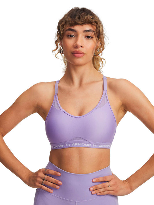 Peto de entrenamiento para mujer Crossback Low morado Under Armour