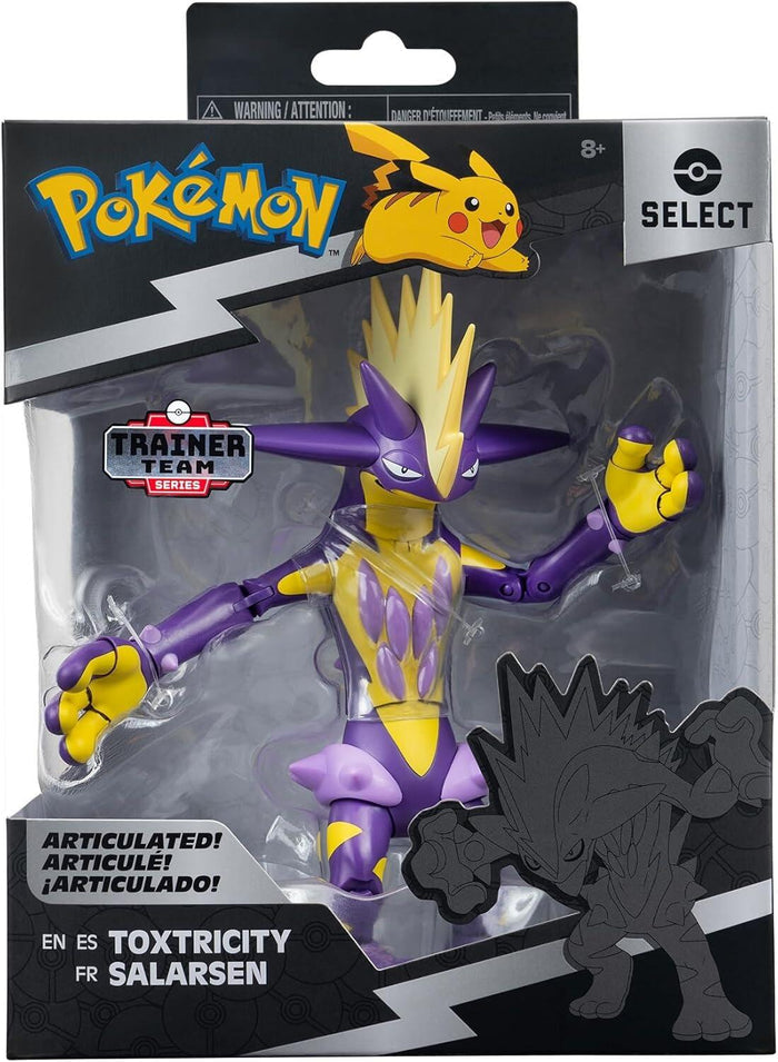 Pokémon Select Trainer Team Series 6 Inch Super Articulated Figure Wave 7 - Toxtricity