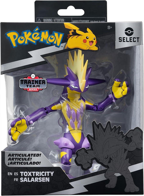 Pokémon Select Trainer Team Series 6 Inch Super Articulated Figure Wave 7 - Toxtricity
