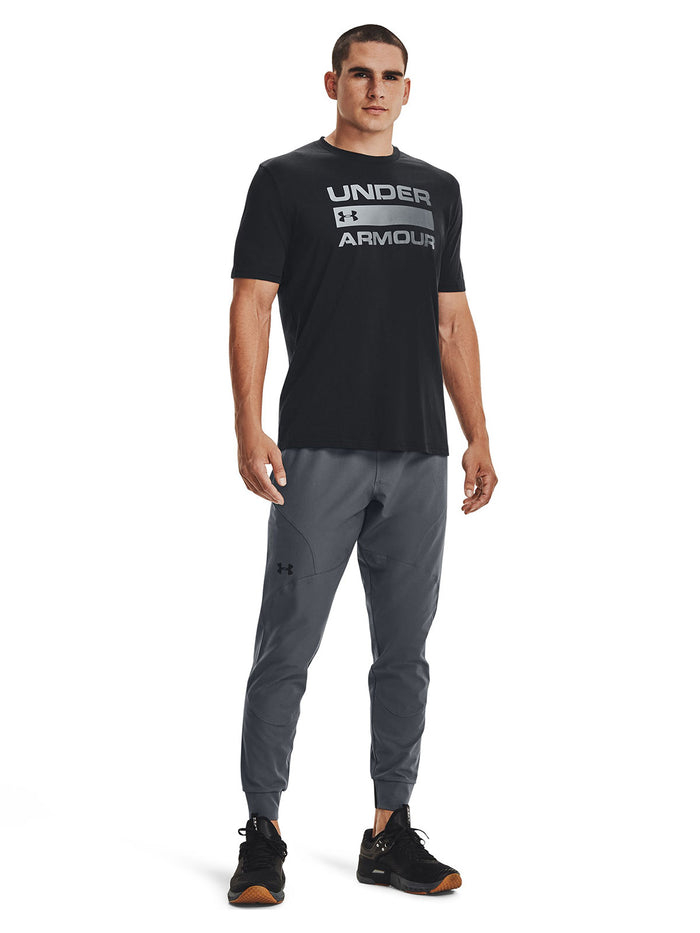Polera Manga Corta UA Team Issue Wordmark para Hombre