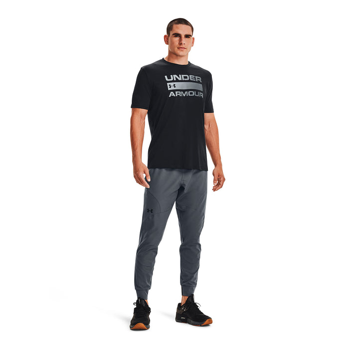 Polera Manga Corta UA Team Issue Wordmark para Hombre