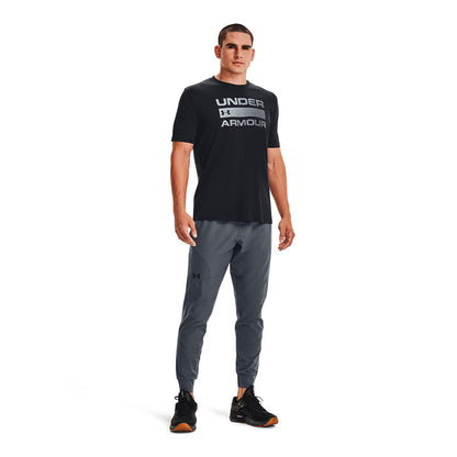 Polera Manga Corta UA Team Issue Wordmark para Hombre