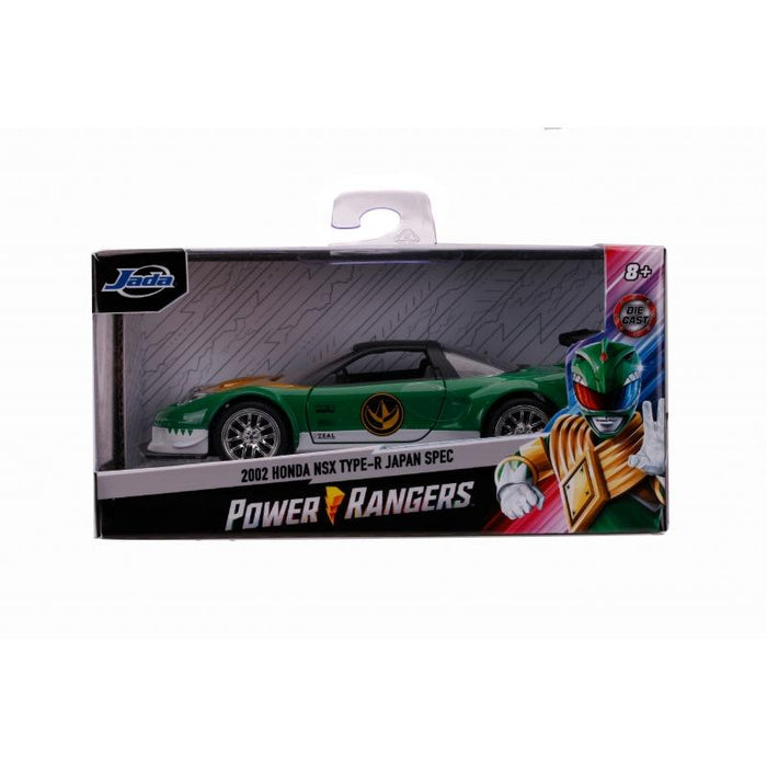 Power Rangers - 2002 Honda NSX Type-R Green Ranger Hollywood Rides 1:32 Scale Die Cast Vehicle