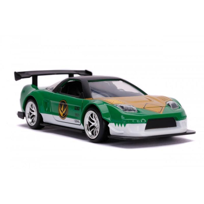 Power Rangers - 2002 Honda NSX Type-R Green Ranger Hollywood Rides 1:32 Scale Die Cast Vehicle