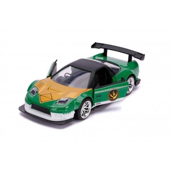 Power Rangers - 2002 Honda NSX Type-R Green Ranger Hollywood Rides 1:32 Scale Die Cast Vehicle