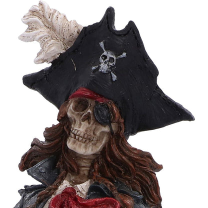 *PRE-ORDER* Nemesis Now Skeletal Pirate 10 Inch Resin Collectible Figurine - Cursed Captain