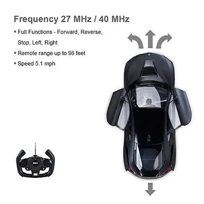 Rastar 1:14 R/C BMW i8 Remote Control Car (Doors Open Manually) Kids On Wheelz