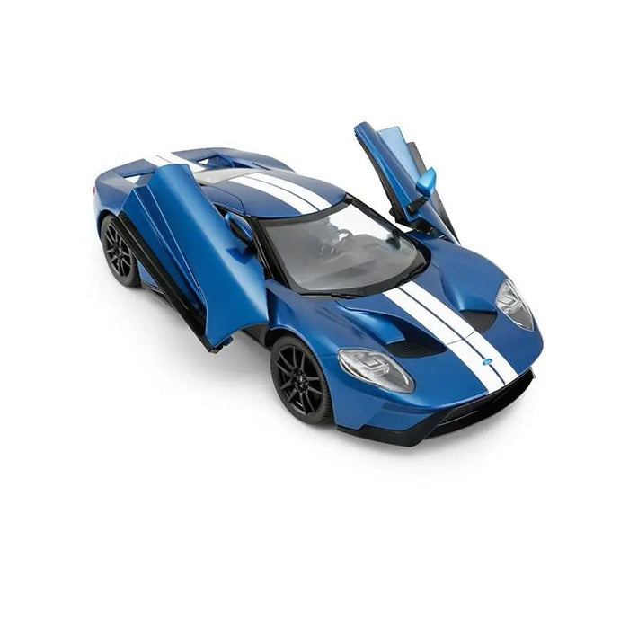 Rastar 1:14 R/C FORD GT (Doors Manually) Remote Control Car for Kids Blue Kids On Wheelz