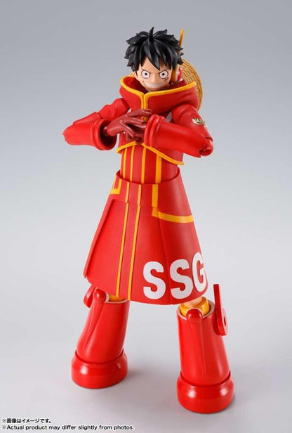 S.H. Figuarts One Piece Action Figure - Monkey D. Luffy (Future Island Egghead)