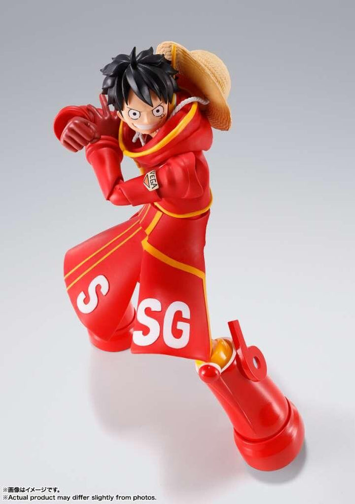 S.H. Figuarts One Piece Action Figure - Monkey D. Luffy (Future Island Egghead)