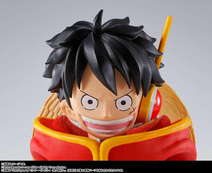 S.H. Figuarts One Piece Action Figure - Monkey D. Luffy (Future Island Egghead)