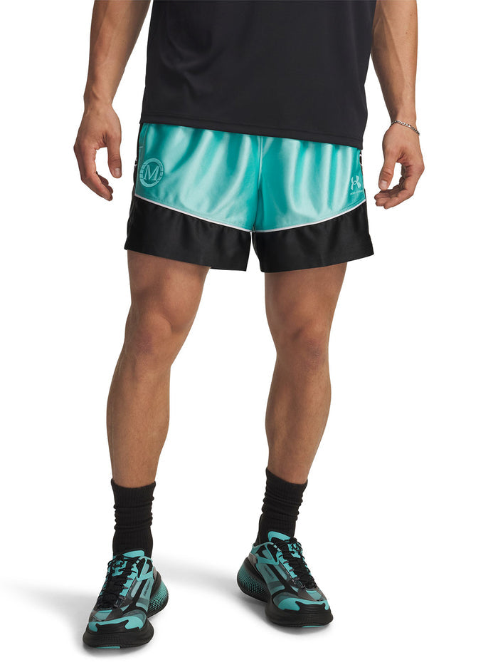 Short Football para hombre Mansory Terrace Azul Under Armour