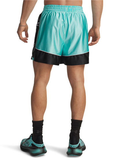 Short Football para hombre Mansory Terrace Azul Under Armour
