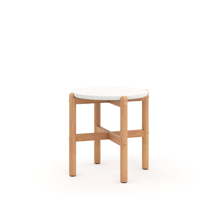 SOLSTICE END TABLE WOOD BASE