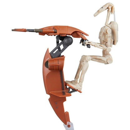 Star Wars Black Series 6 Inch Action Figure Vehicle - STAP & Battle Droid