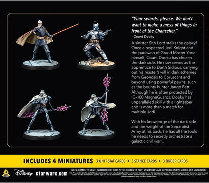 Star Wars Shatterpoint: Twice The Pride (Count Dooku Squad) Expansion Pack