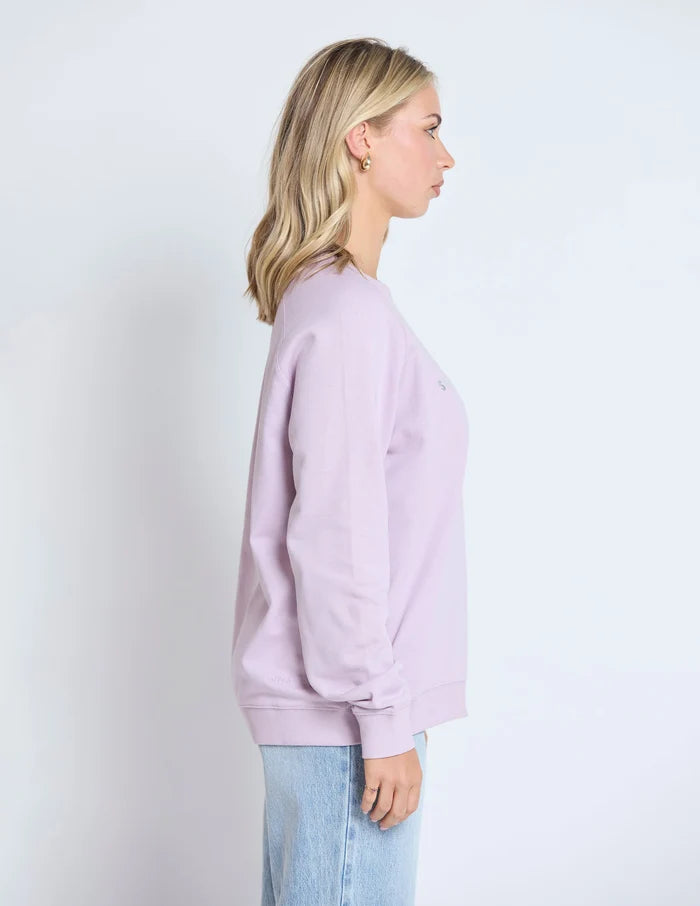 STELLA & GEMMA  SGSW8280 CLASSIC  SWEATER LILAC