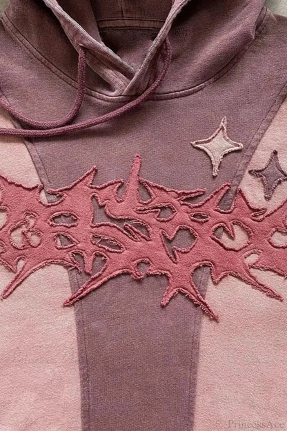 Street Y2K Collage  Loose Hoodie
