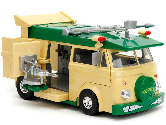 Teenage Mutant Ninja Turtles - Party Wagon with Donatello Figure Hollywood Rides 1:24 Scale Die Cast Vehicle
