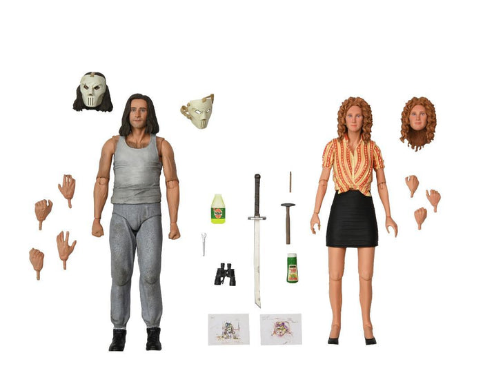 Teenage Mutant Ninja Turtles 1990 Movie Ultimate Action Figure Farm 2 Pack - April O'Neill & Casey Jones