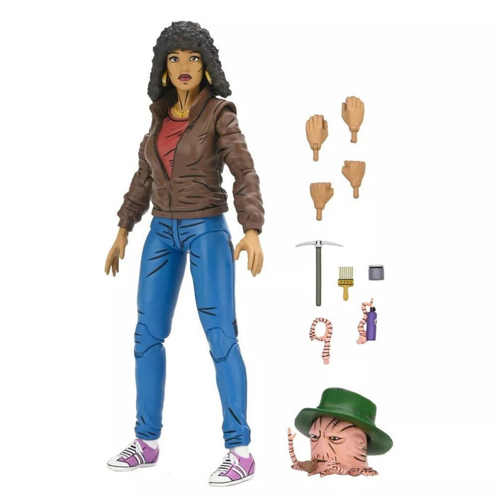 Teenage Mutant Ninja Turtles Comic 7 Inch Ultimate Action Figure - April O'Neill (Mirage Comics)