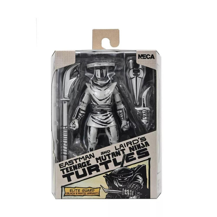 Teenage Mutant Ninja Turtles Comic 7 Inch Ultimate Action Figure - Elite Foot Ninja Guard B/W (Mirage Comics)