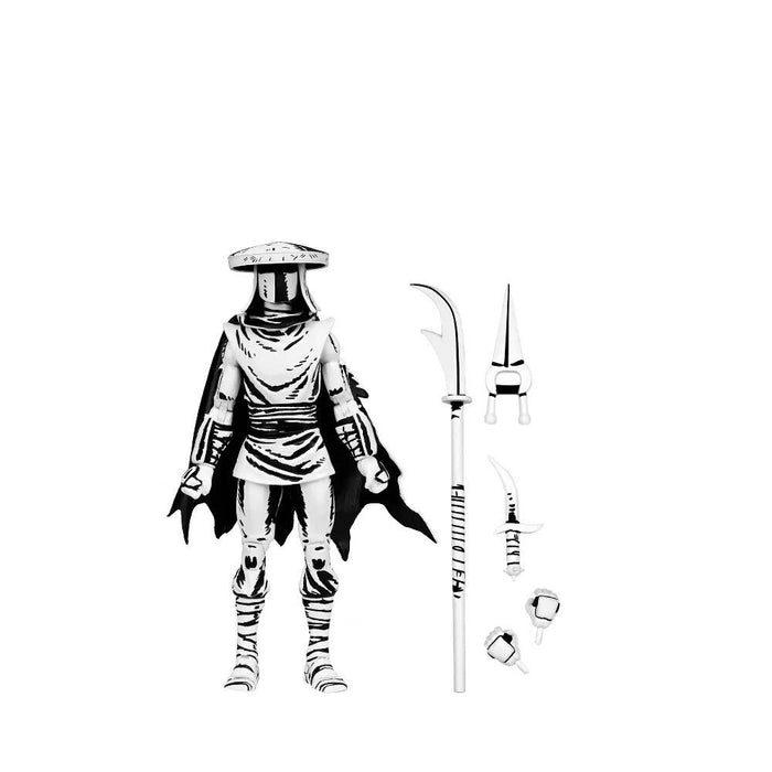 Teenage Mutant Ninja Turtles Comic 7 Inch Ultimate Action Figure - Elite Foot Ninja Guard B/W (Mirage Comics)