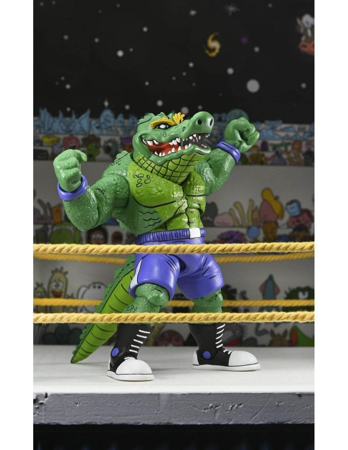 Teenage Mutant Ninja Turtles Stump Comic 7 Inch Ultimate Action Figure - Leatherhead (Archie Comics)