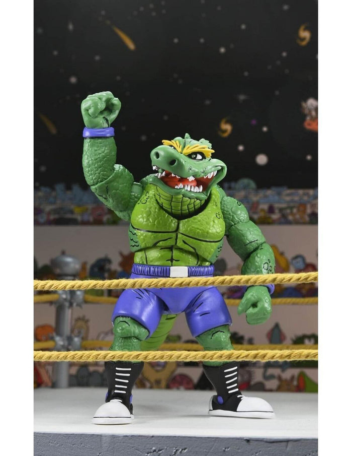 Teenage Mutant Ninja Turtles Stump Comic 7 Inch Ultimate Action Figure - Leatherhead (Archie Comics)