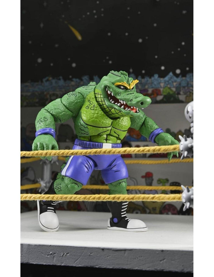 Teenage Mutant Ninja Turtles Stump Comic 7 Inch Ultimate Action Figure - Leatherhead (Archie Comics)