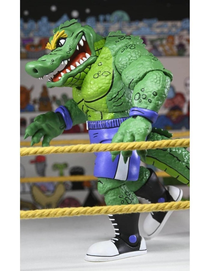 Teenage Mutant Ninja Turtles Stump Comic 7 Inch Ultimate Action Figure - Leatherhead (Archie Comics)
