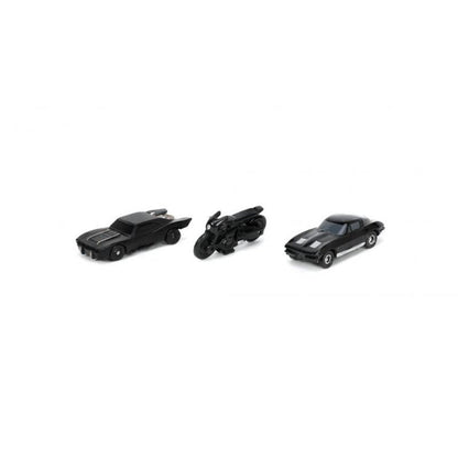 The Batman 2022 - Nano Hollywood Rides 3 Vehicle Set