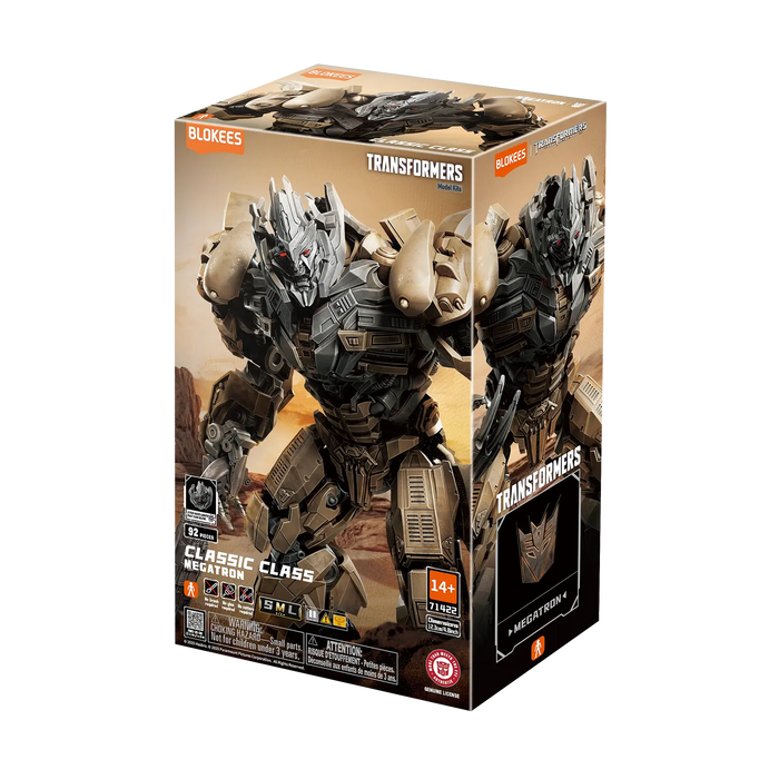 Transformers Classic Class Blokees 5 Inch Model Kit Class 22 - Megatron (Dark Of The Moon)