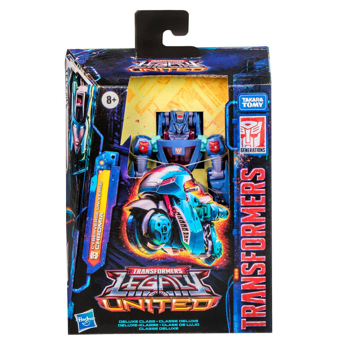 Transformers Generations Legacy United Deluxe Class Action Figure - Chromia