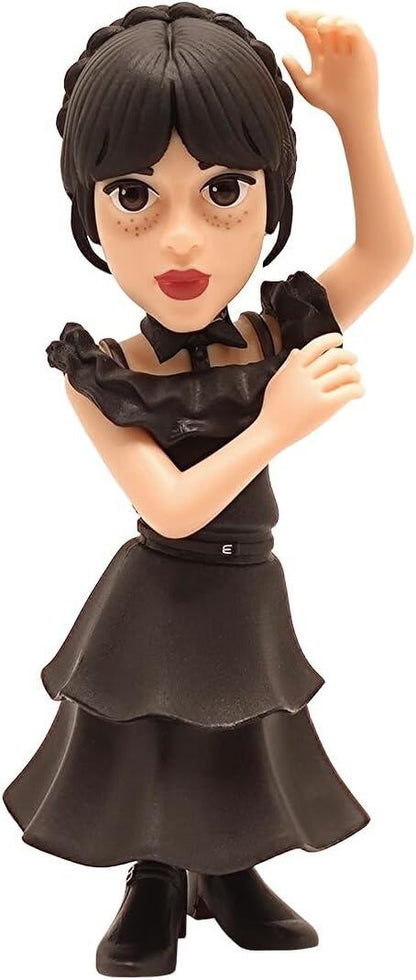 Wednesday Minix 5 Inch Collectible Figurine - Wednesday Addams (Ball Dress)