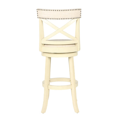 YORK 29" BAR STOOL-WHITE